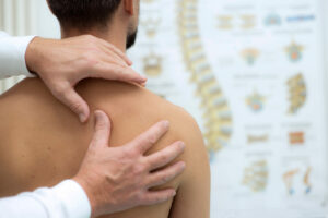 chiropractic evaluation at an injury clinic